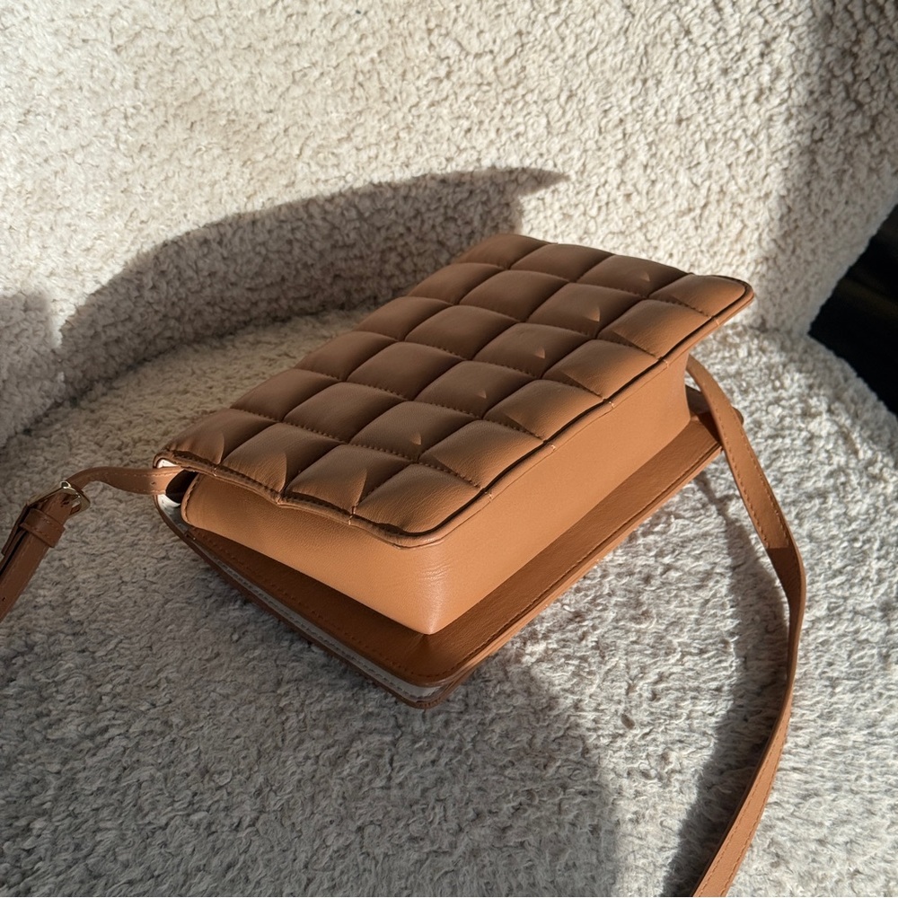 H&M Tan Quilted Crossbody Bag - Picture 7 of 8